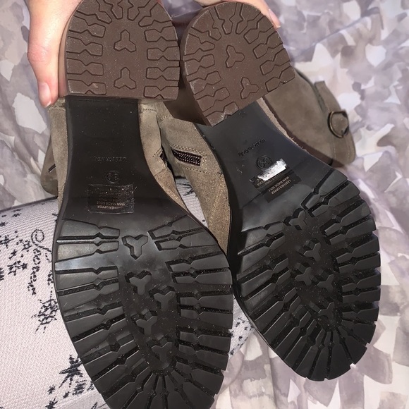 Emanuele Crasto Leather Block Heel Boots Size 39 - Picture 2 of 10